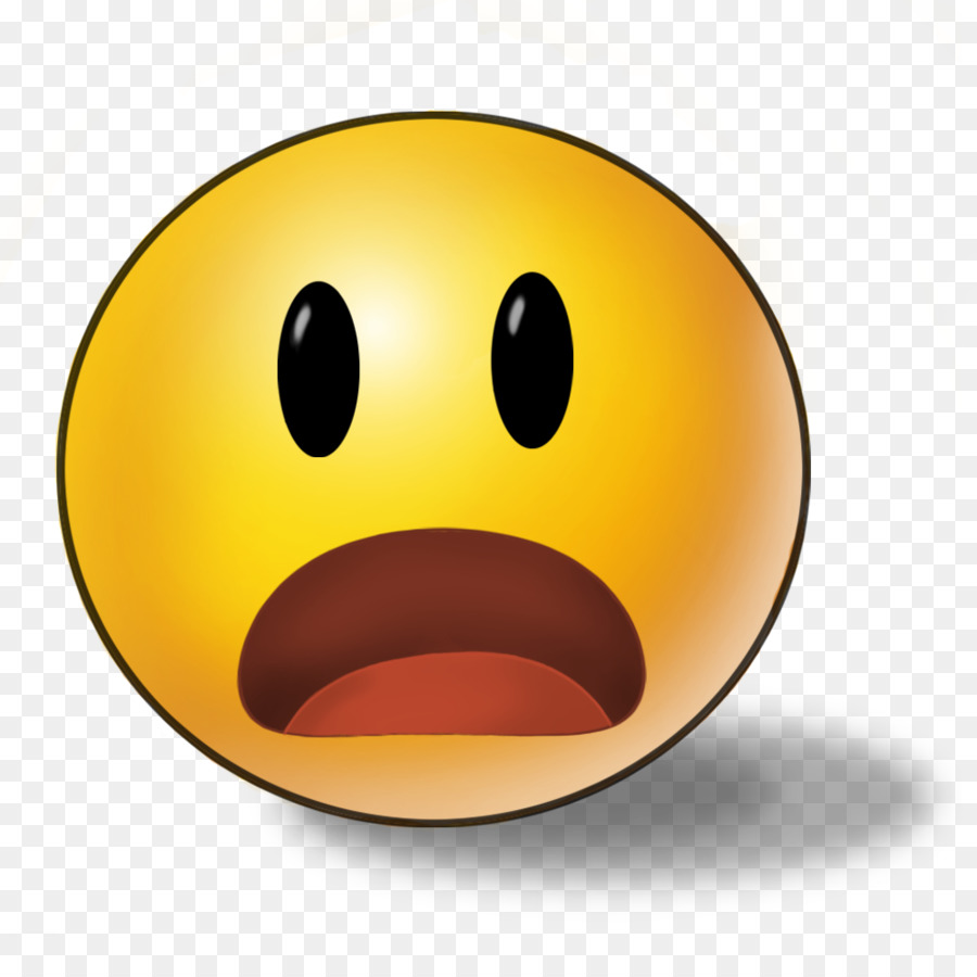 Emoticon Smiley Emoji Clip Art Shocked Cliparts Png Download 1000