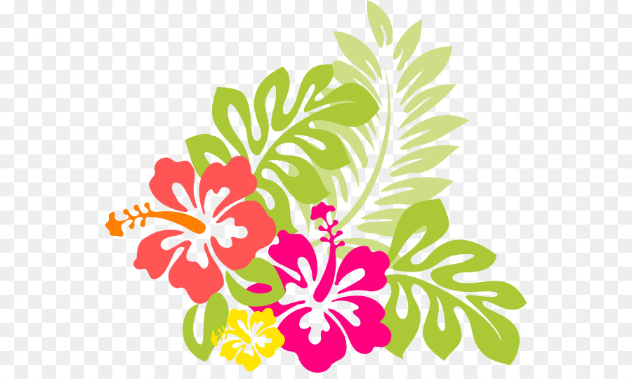 Hawaiian Hibiscus Hawaiian Hibiscus Clip Art - Hawaiian Cartoon 