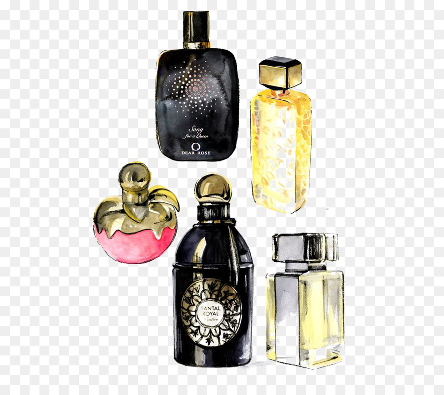 Cartoon Illustration - Cartoon perfume png download - 564*795 - Free