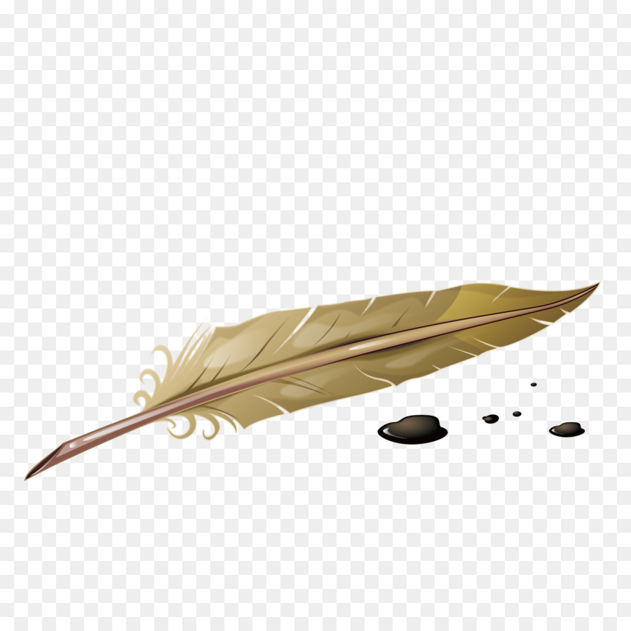 Download Feather Pen Quill - Vector quill pen png download - 1600 ...