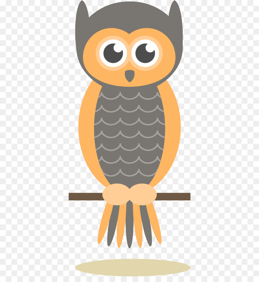 Burung Hantu Gambar Kartun Ilustrasi Owl Vektor Unduh Burung