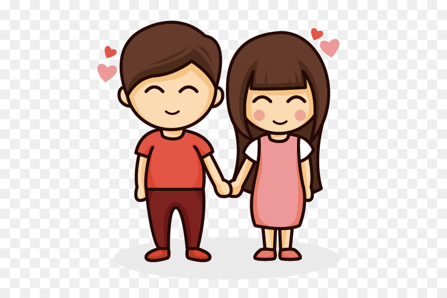 Drawing couple Cartoon couple png download 596*596