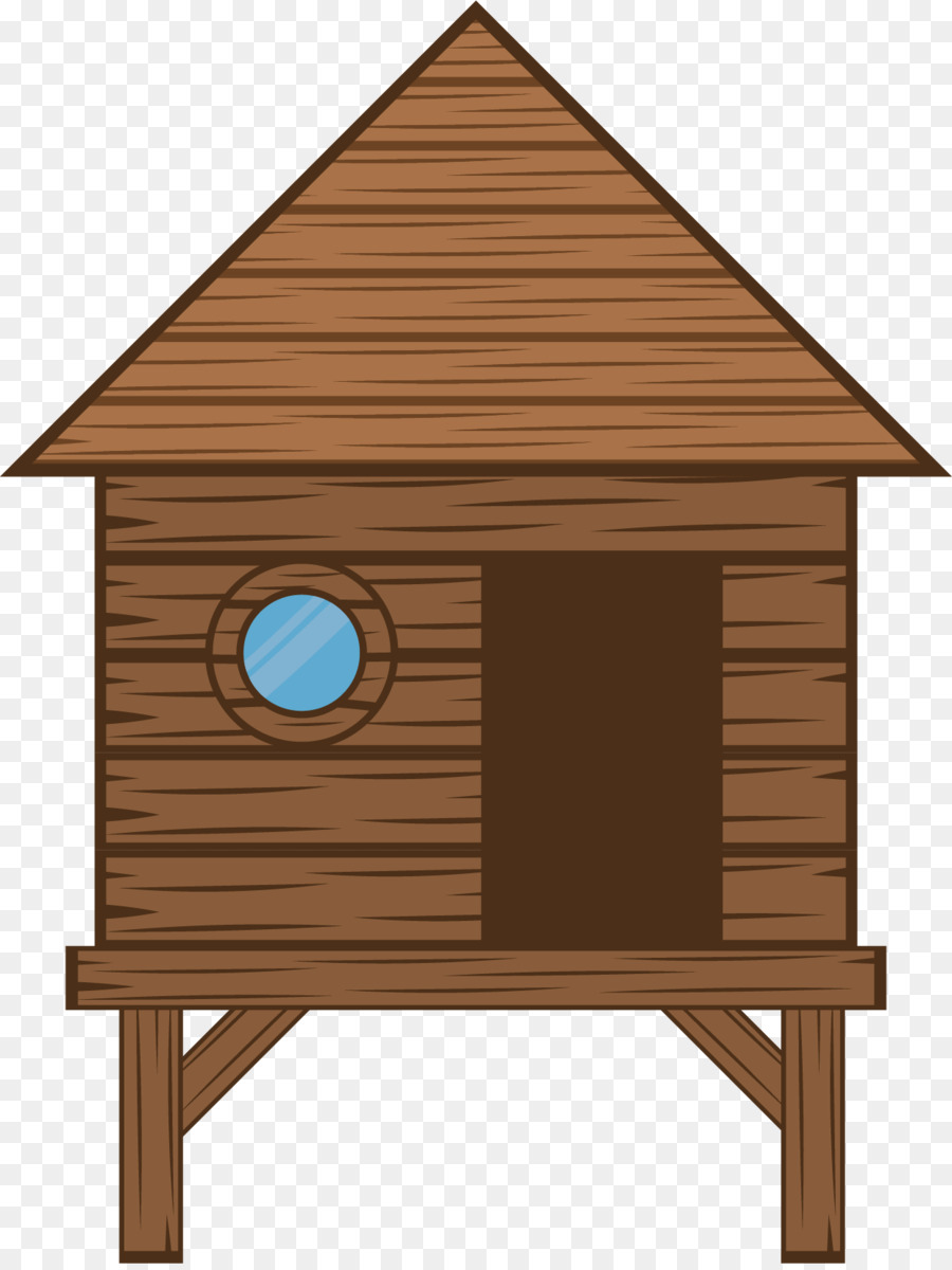 Log cabin Cartoon - Simple log cabin png download - 1242 ...