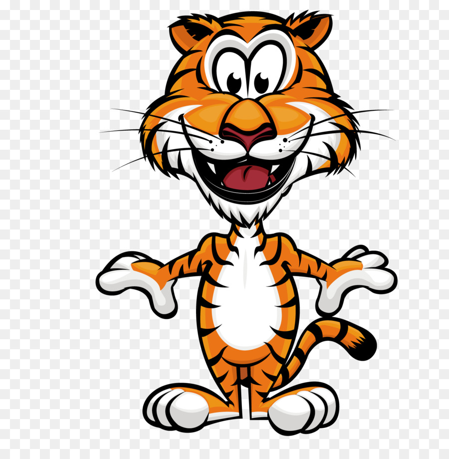 Tiger Clip Art Harimau Lucu Unduh Kecil Menengah Kucing Kucing