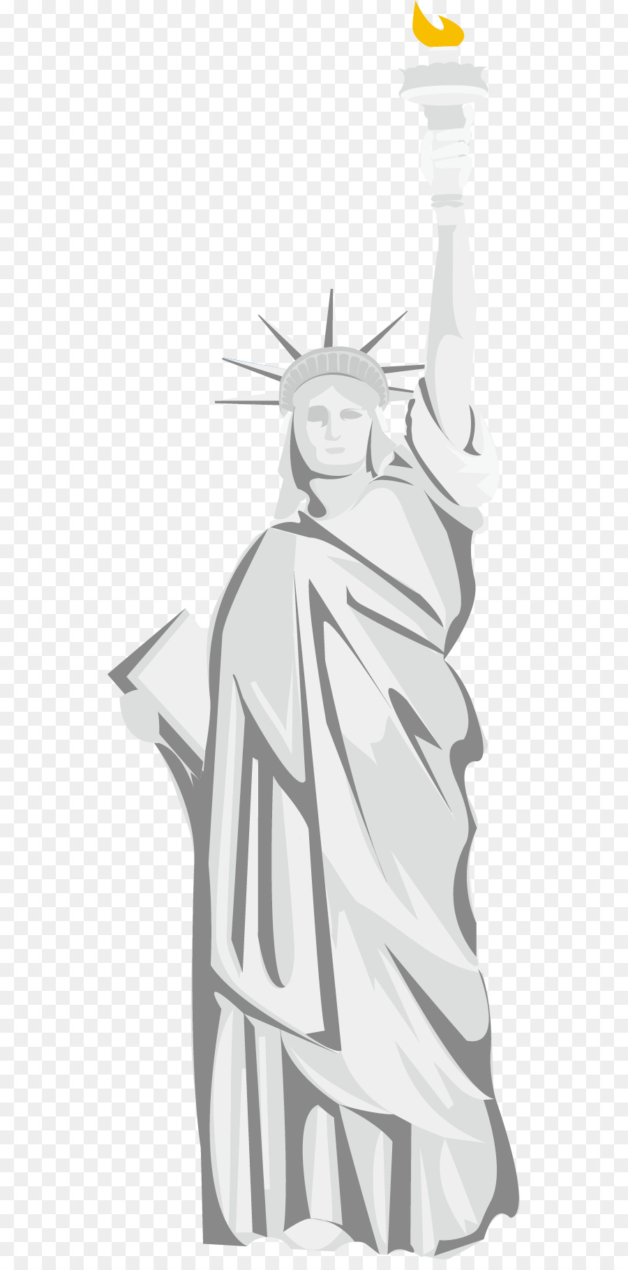  Gambar  Patung Liberty Kartun Gambar  Patung