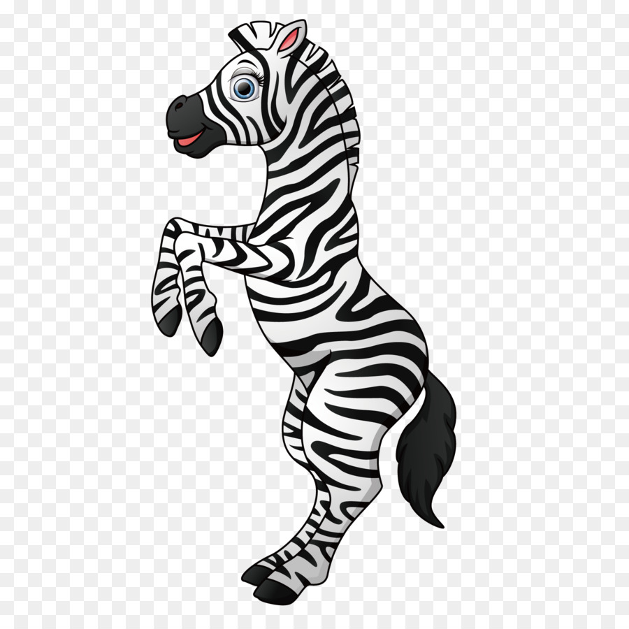 Z Untuk Zebra Ilustrasi Lucu Zebra Unduh Kepala Kucing Besar