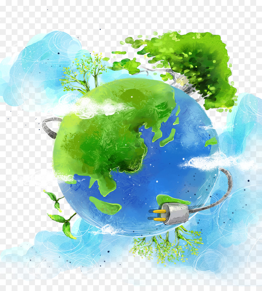 Perlindungan Lingkungan Poster Ilustrasi Kreatif Lingkungan Bumi
