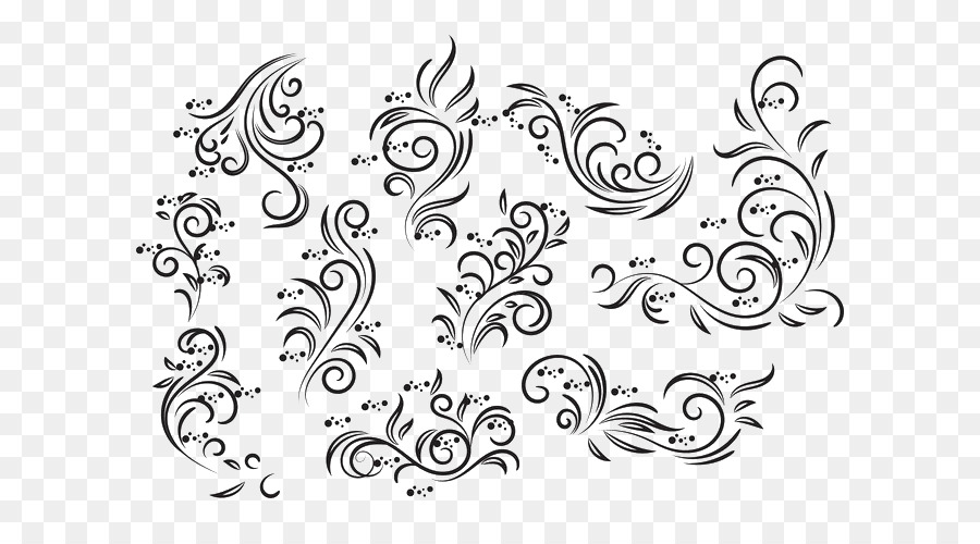 Download Euclidean vector Ornament Flower - Curly grass texture png download - 700*490 - Free Transparent ...