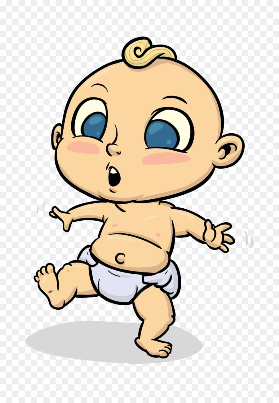 Bayi Berjalan Kartun Clip Art Kartun Bayi Kejutan Unduh Anak