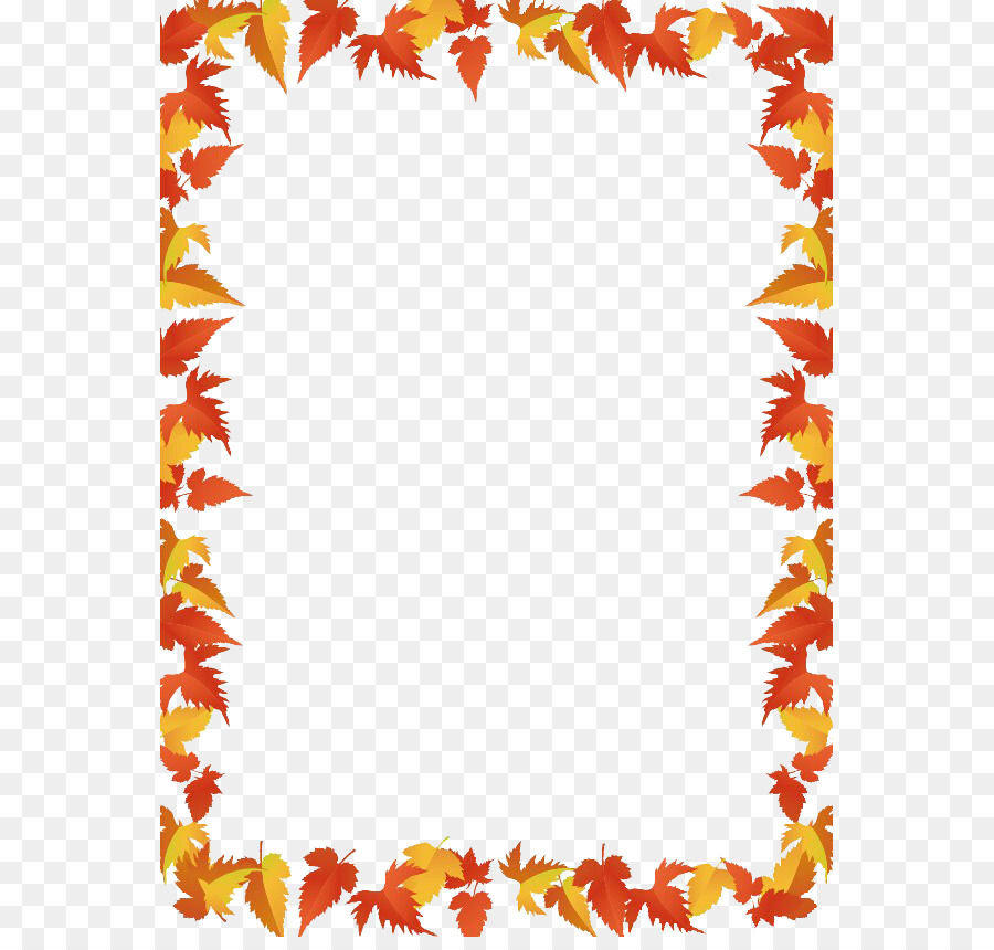 Maple leaf Clip art - Maple Leaf Border png download - 609 ...