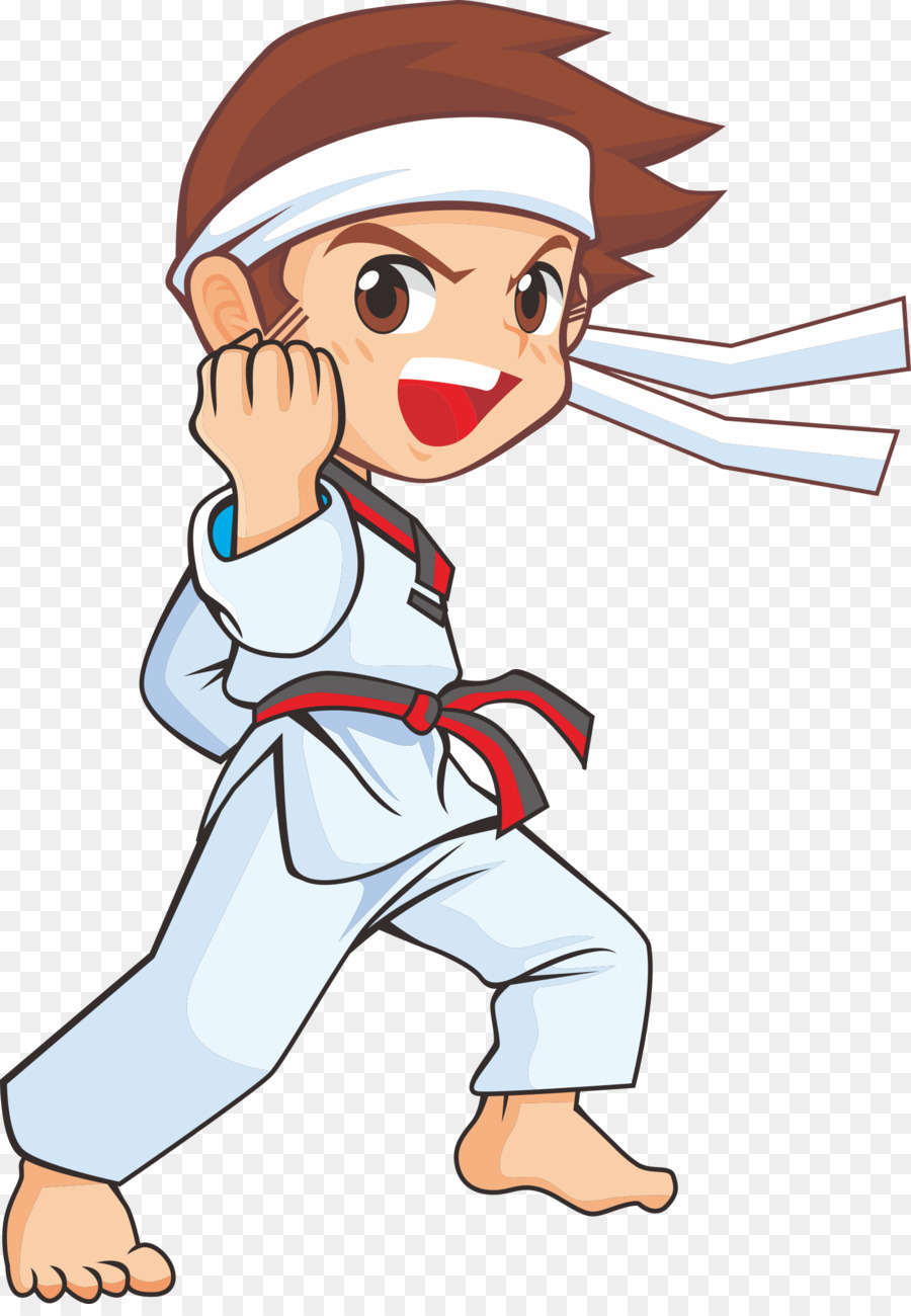 Dibujos Dibujo De Karate Nino De Dibujos Animados Karate Vector