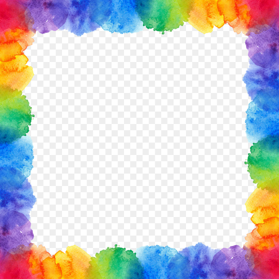 Rainbow border png download - 1024*1024 - Free Transparent png Download.