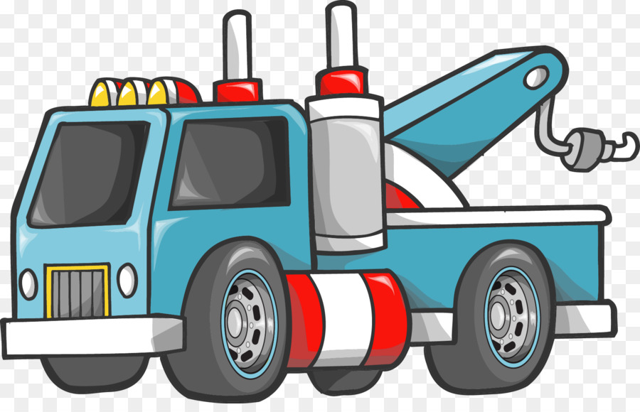 Car Pickup truck Clip Art: Transportation Tow truck Clip art - Vector