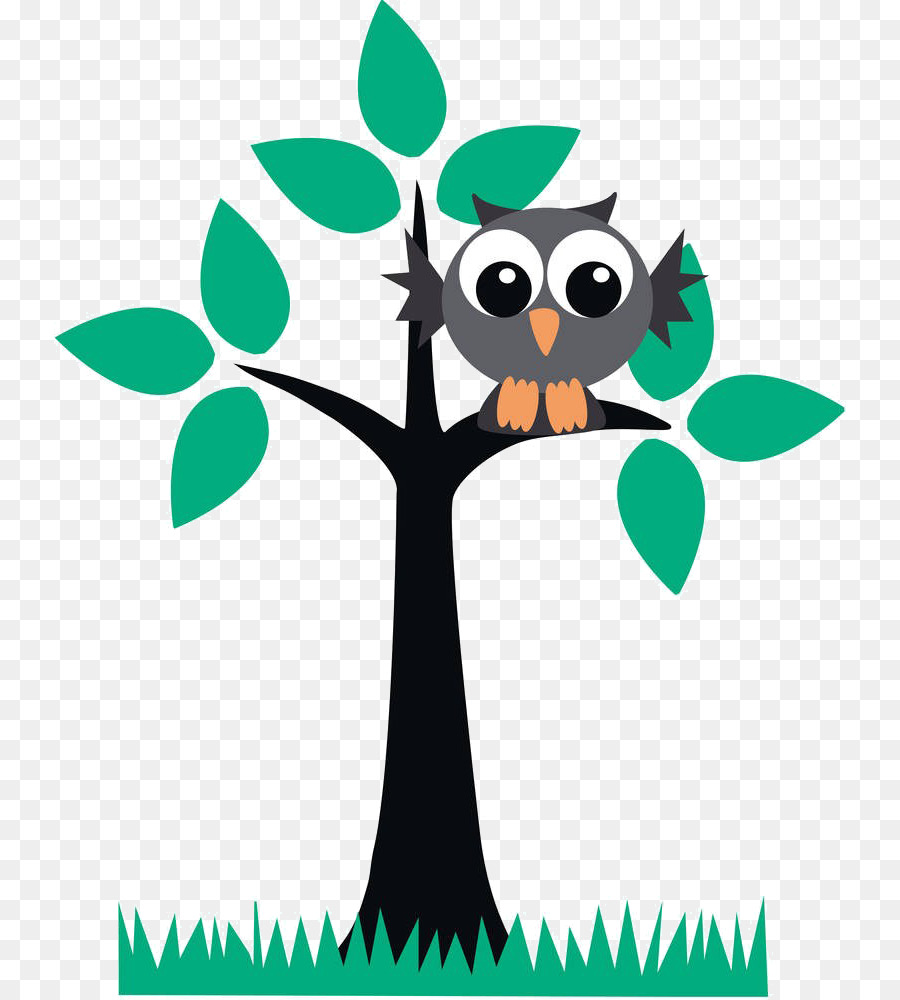 Owl Clip Art Kartun Burung Hantu Pohon Unduh Burung Hantu