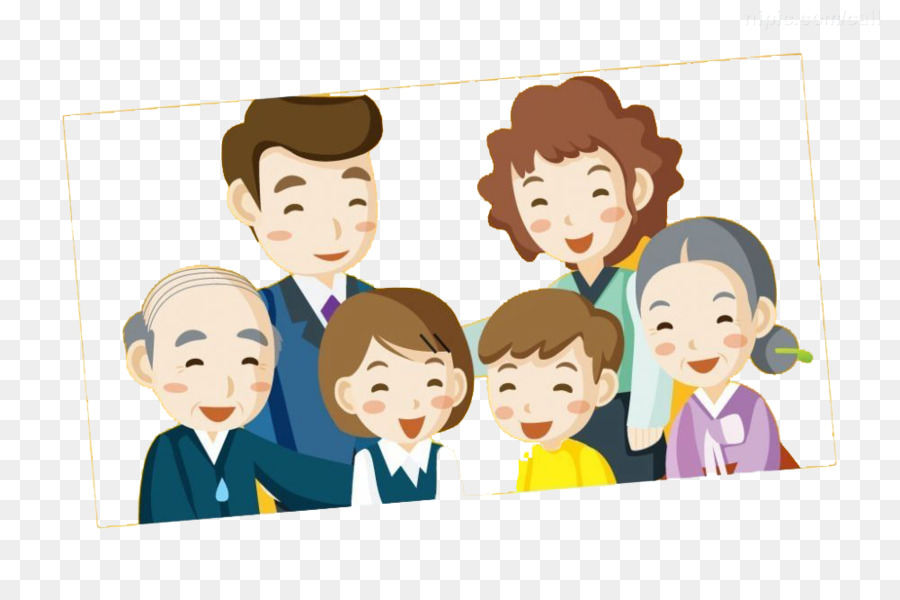 Foto Kartun Keluarga Bahagia