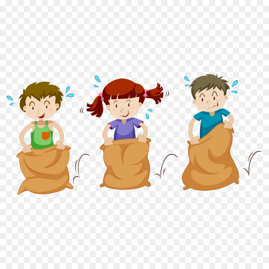 Sack race Gunny sack Royalty-free Clip art - student png download