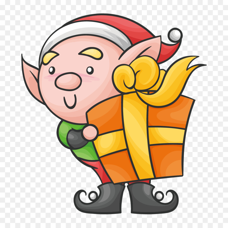 The Elf On The Shelf Santa Claus Christmas Elf Clip Art Vector