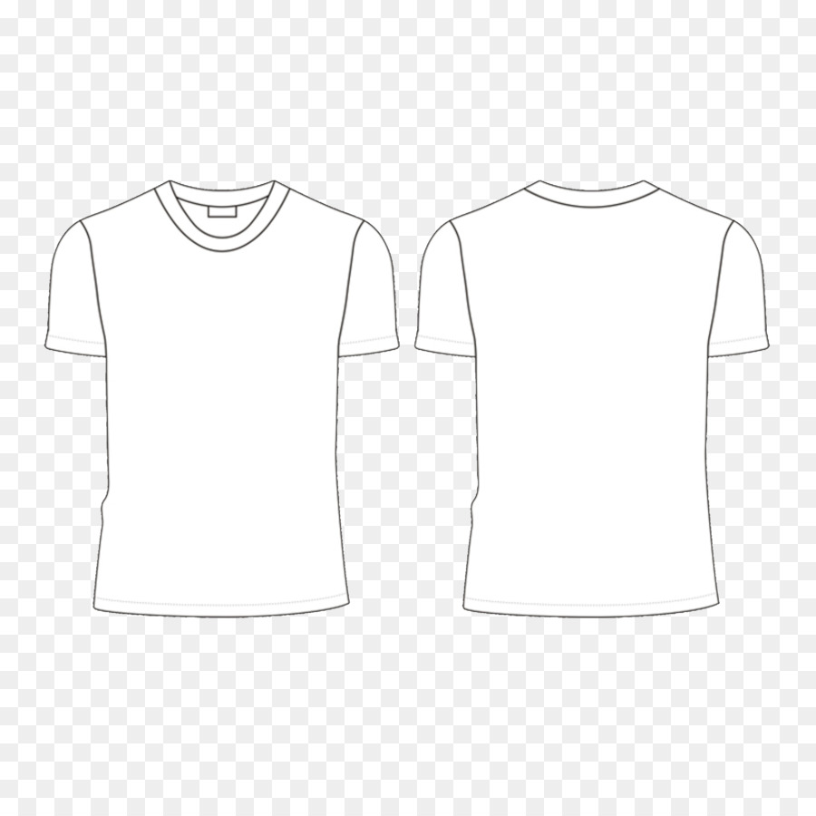 Download T-shirt White Collar Neck - White t-shirt vector material png download - 2000*2000 - Free ...