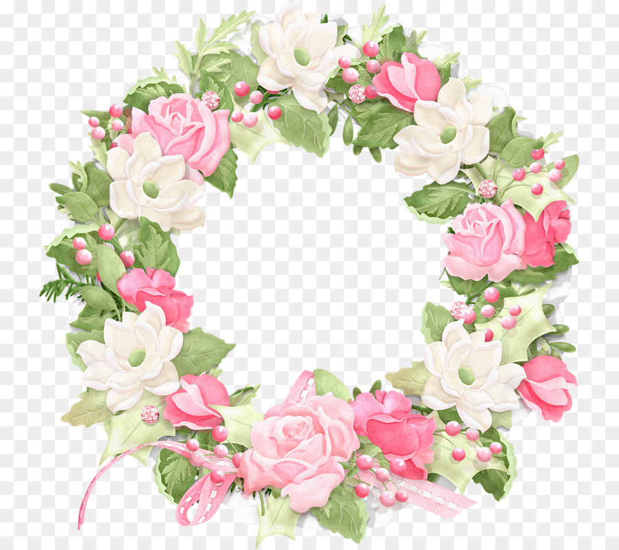 Download Rose Flower Wreath Clip art - Rose ring png download - 785 ...