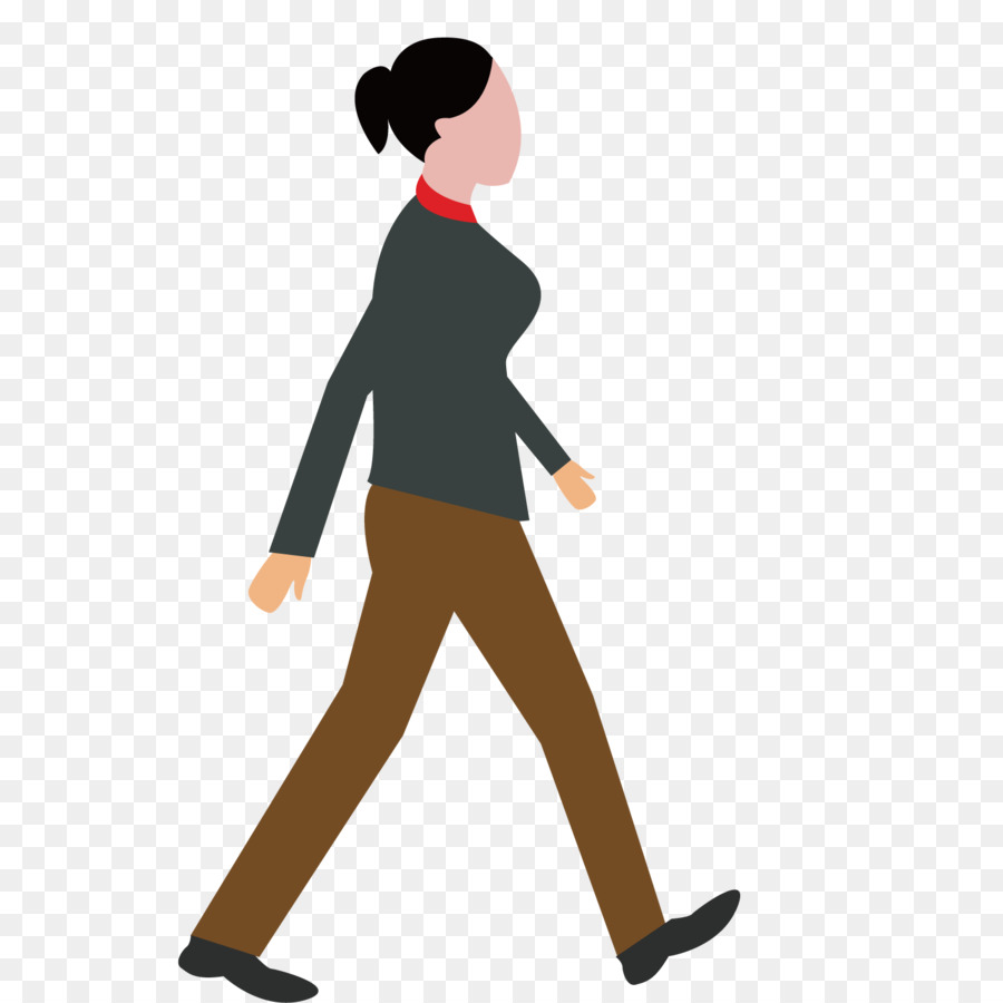 Walking - Walking Woman 1500*1500 transprent Png Free Download