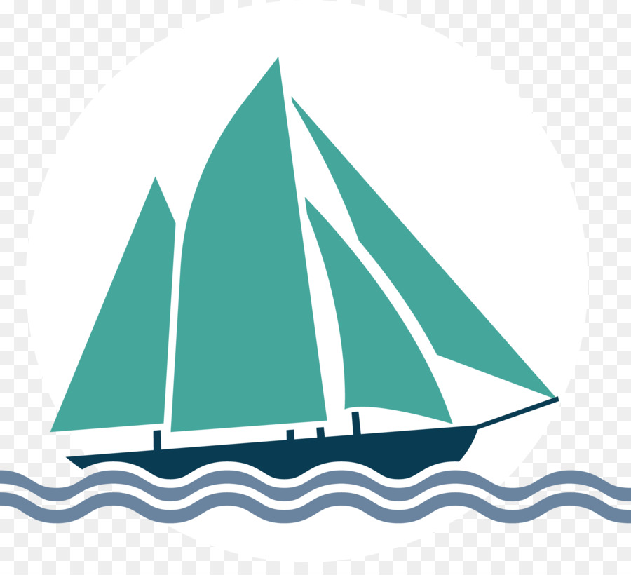 Sailboat Sailing Cartoon - Sailing boat in the sea png download - 1832*