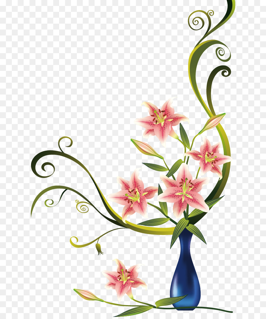 Gambar Bunga Kartun Cantik - Gambar Bunga