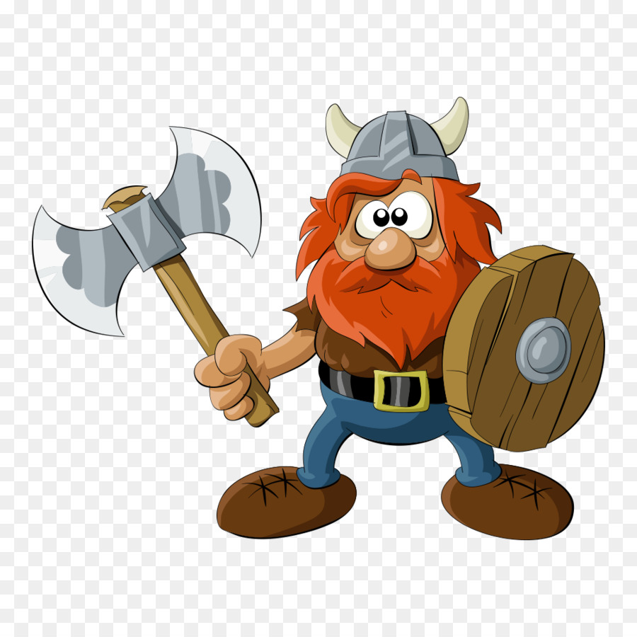 Viking Cartoon Royalty-free Illustration - Vector old ax 