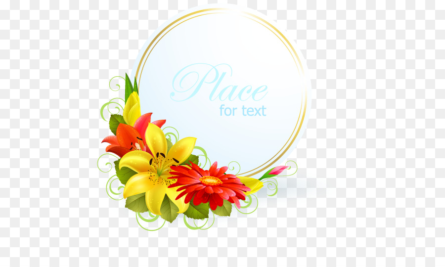 Floral Wedding Invitation Background Png Download 525525