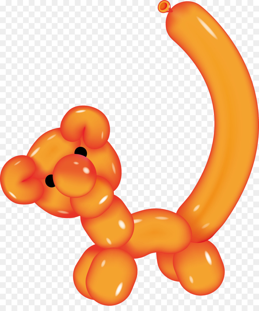 Tiger Balon Ilustrasi Kartun Hewan Berbentuk Balon Unduh Mainan