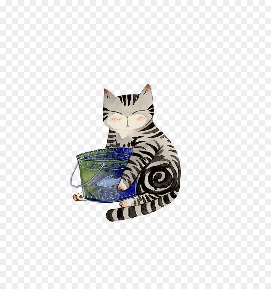 Kucing Kucing Hello Kitty Ilustrasi Lukisan Cat Png Unduh 991