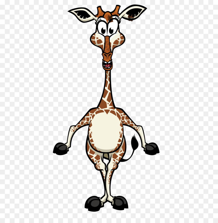Gambar Ilustrasi Kartun Rusa Kecil Lucu Unduh Giraffidae
