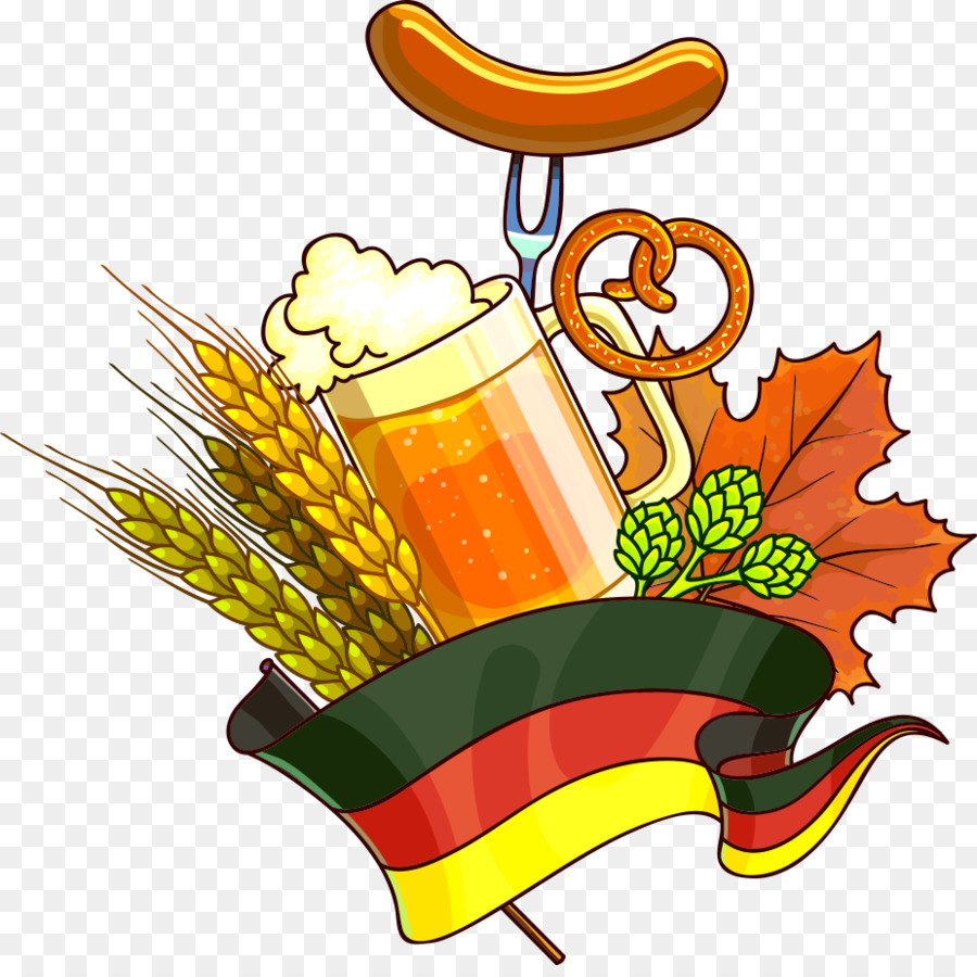 Oktoberfest Beer Photography Illustration - Cartoon vector beer png