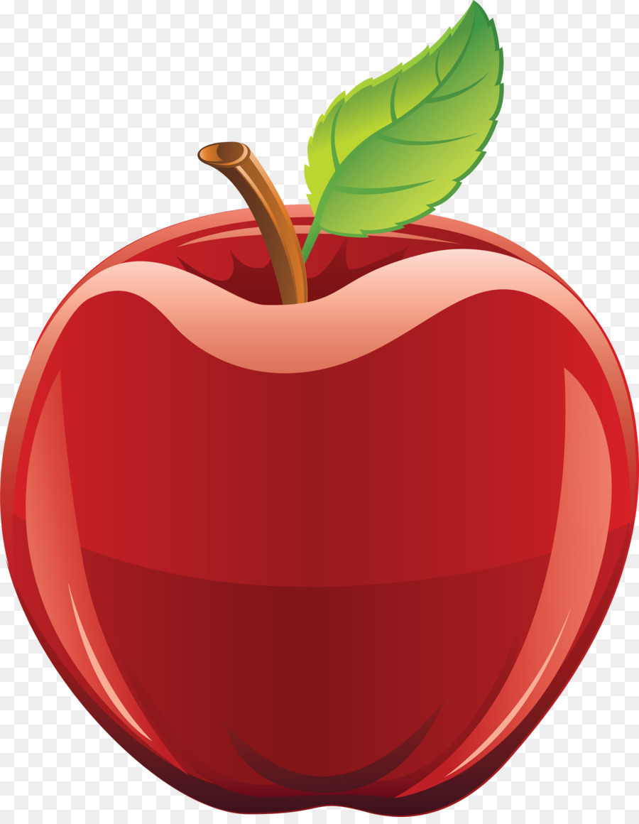 Apple Clip Art 3d Kartun Siluet Gambar MakananTangan Dicat Merah