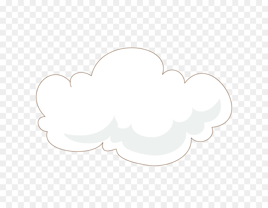 Cloud Drawing Caricature - A cartoon clouds png download - 700*700