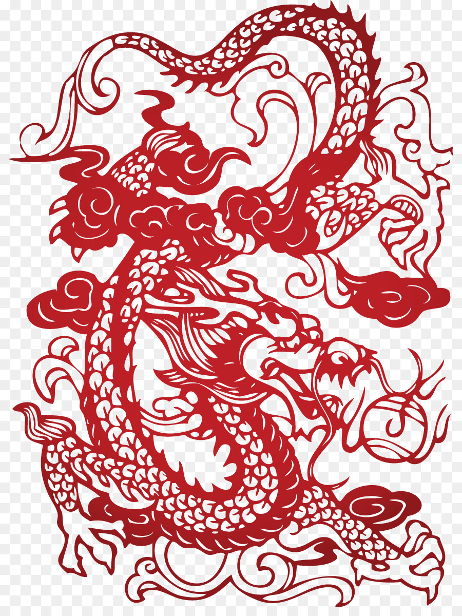 Cina T Shirt Naga Ilustrasi Dekoratif Vektor Naga Dan Awan Unduh