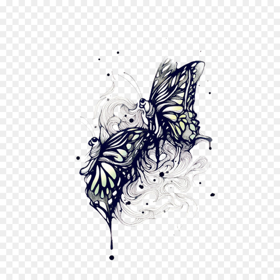 630+ Free Download Butterfly Tattoo Png HD Tattoo Photos