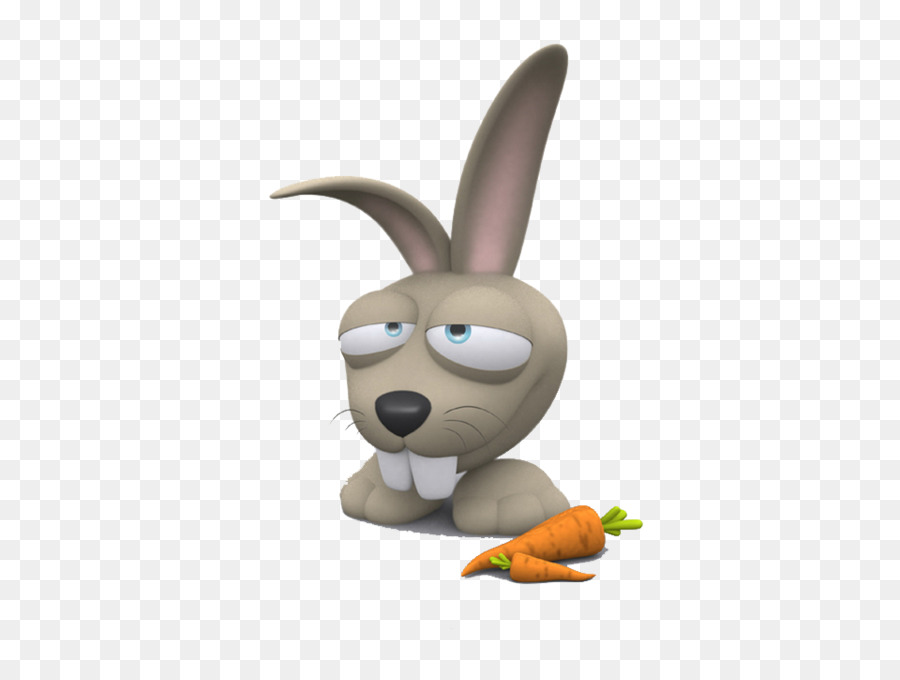 Animated cartoon Animation Funny animal Drawing - Cute rabbit png