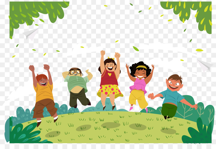 Download Childrens Day Fathers Day - Happy children are vector png ...