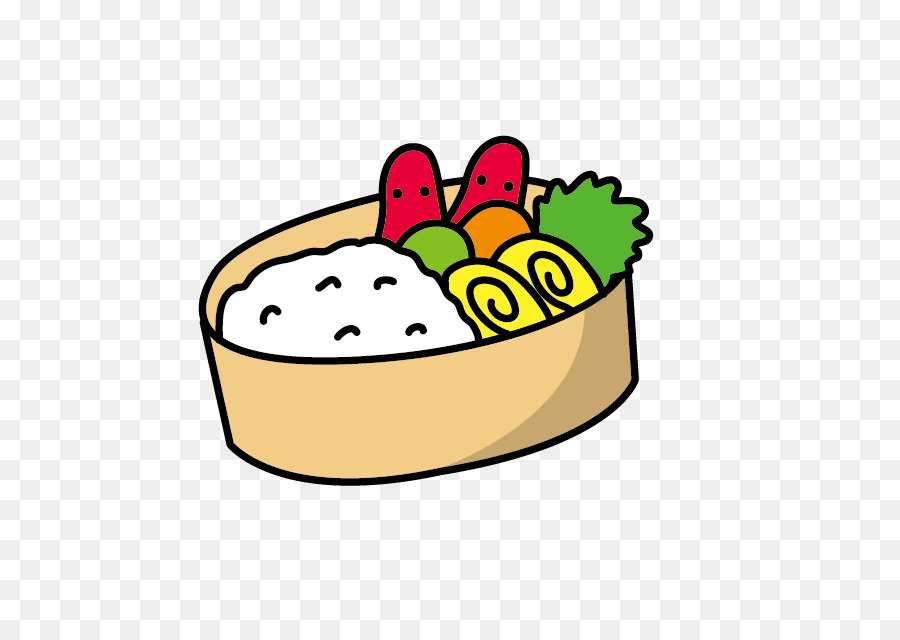 Bento Lunch School meal Clip art - Cute cartoon lunch png download