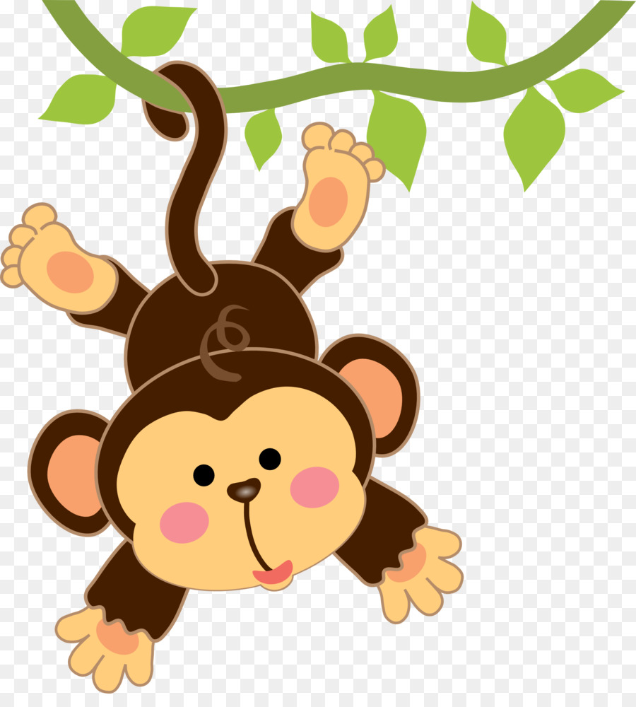 Safari Monkey Cliparts png download - 2203*2402 - Free Transparent