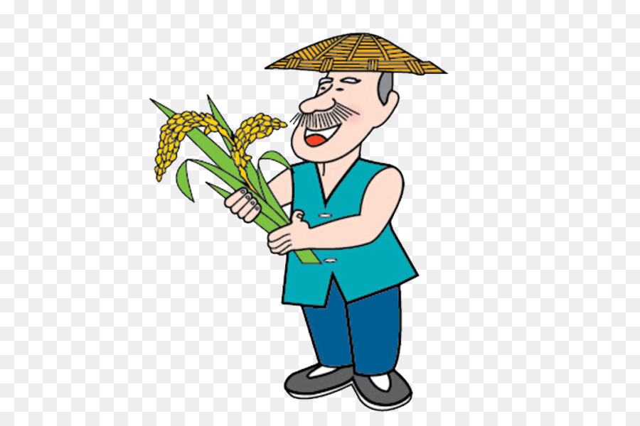 Farmer Cartoon Agriculture Happy farmer png download 