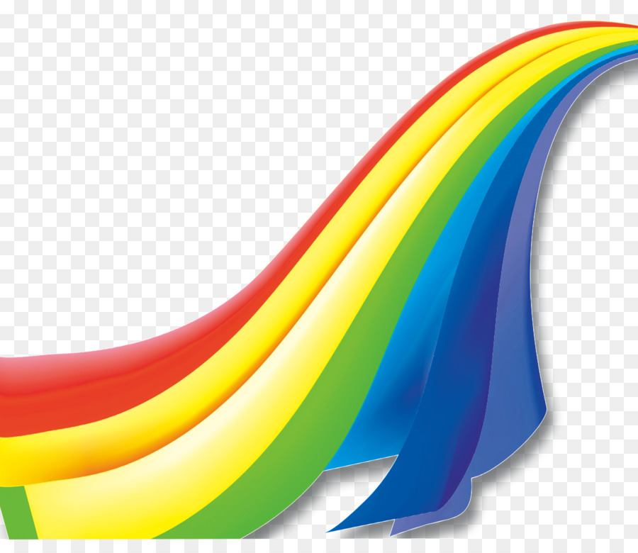 Rainbow - Colored lines png download - 1804*1526 - Free Transparent