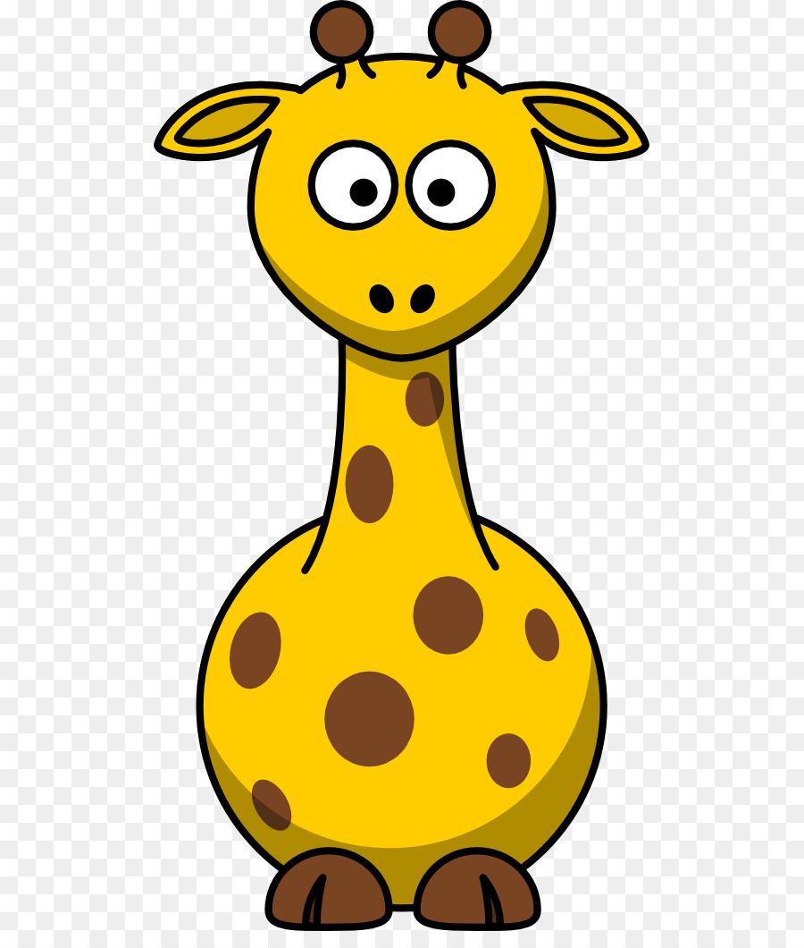 Giraffe Face Drawing Cartoon