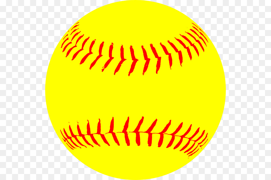 Download Softball Baseball Pitch Clip art - Softball Vector png ...