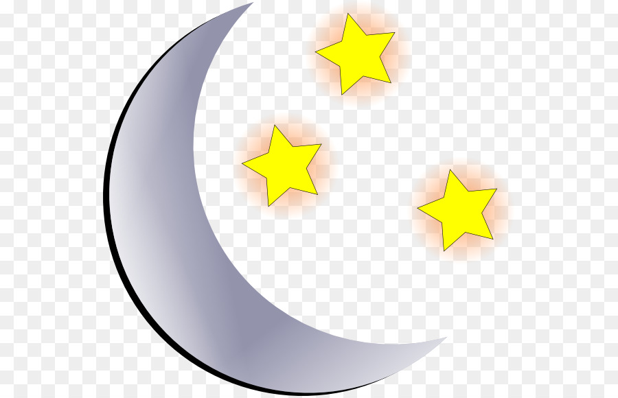 Moon Free content Blog Clip art - Cartoon Stars Clipart 600*577