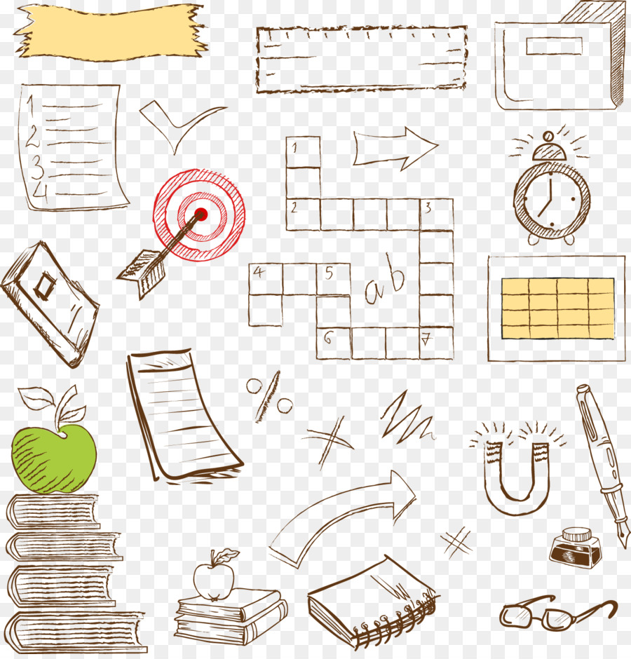Doodle Download Scalable Vector Graphics Vector Books Png Download