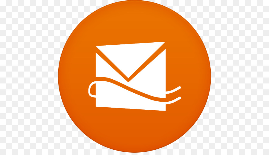 area symbol orange line - Hotmail png download - 512*512 - Free ...