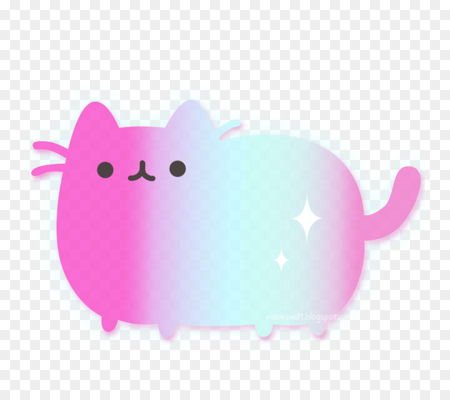 ombre pusheen