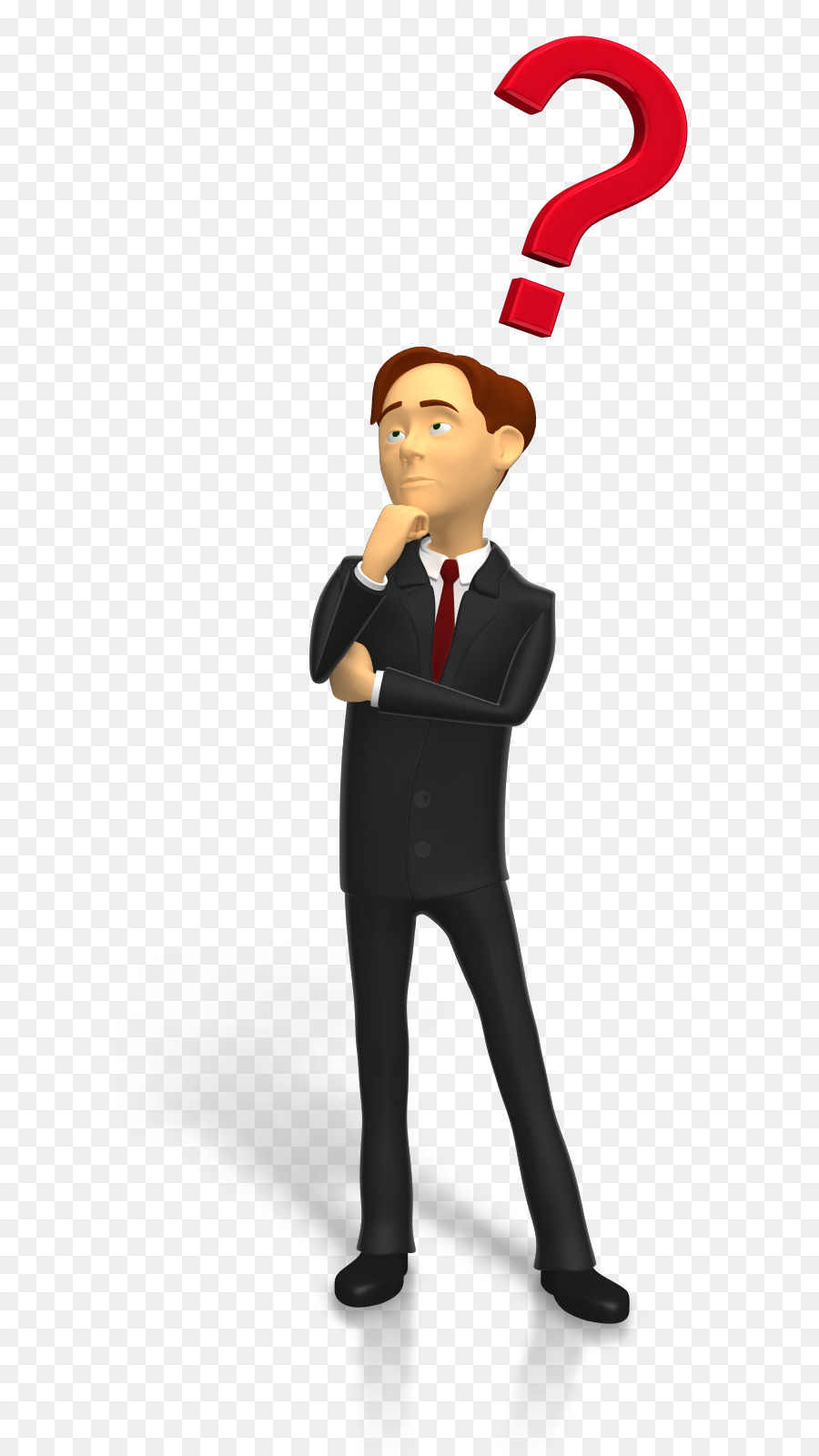 Powerpoint Animation Presentation Stick Figure Clip Art Thinking Man