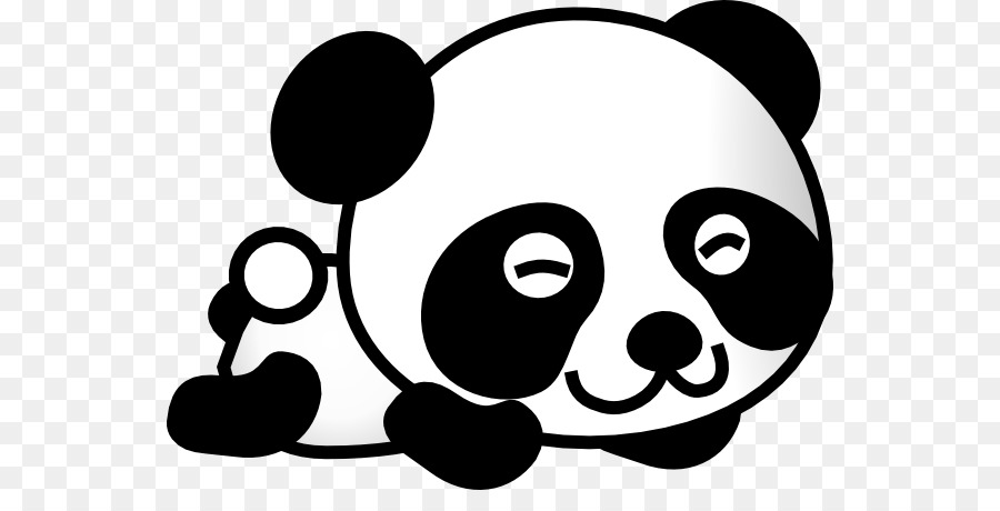 Giant panda  Bear Baby Pandas  Drawing Clip art Gambar  